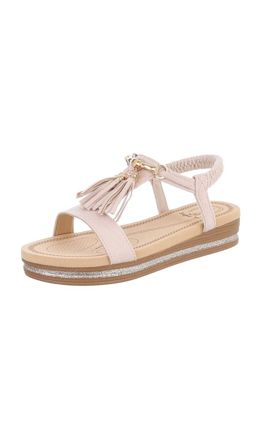 

Сандалии Ital-Design Strap Sandals, бежевый