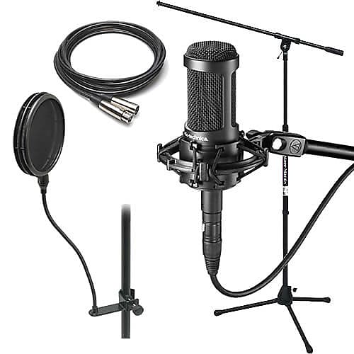 Конденсаторный микрофон Audio-Technica AT2050 Large Diaphragm Multipattern Condenser Microphone конденсаторный микрофон audio technica at2050 large diaphragm multipattern condenser microphone