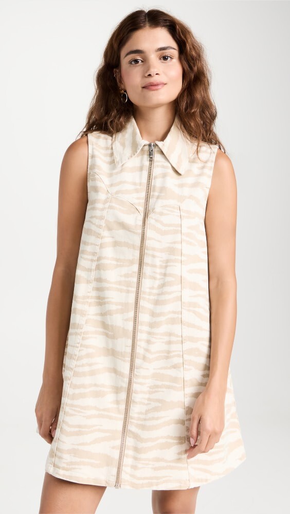 

Платье мини GANNI Print Denim