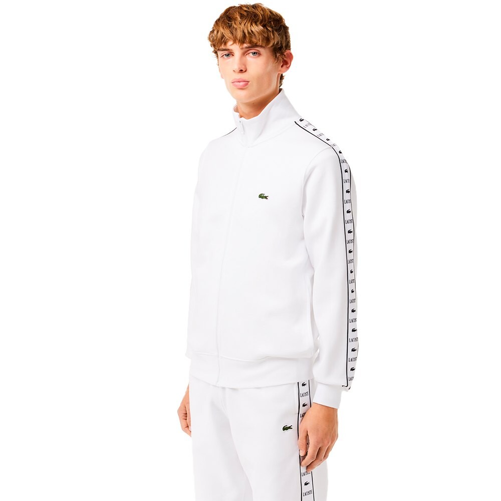 Толстовка Lacoste SH7433 Full Zip, белый