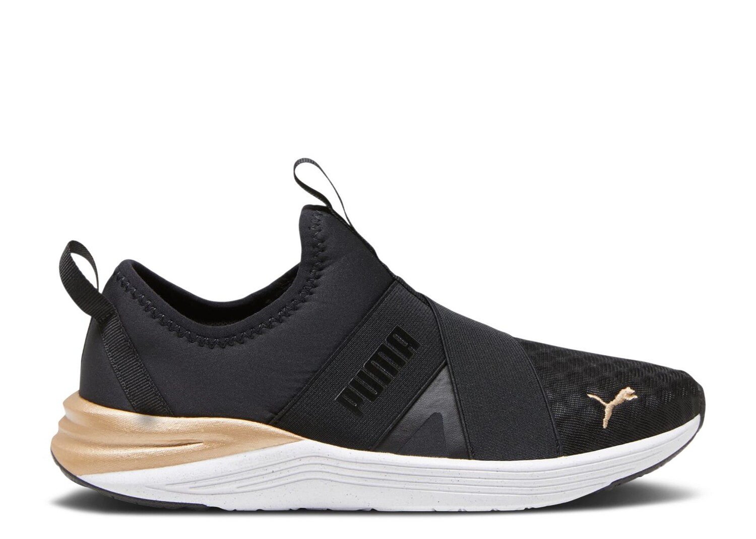 

Кроссовки Puma Wmns Better Foam Prowl Slip-On 'Black Gold', черный