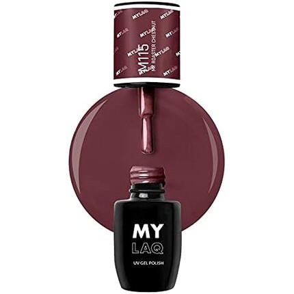 

M115 My Roasted Chestnut УФ-гибридный лак для ногтей, 5 мл, Mylaq