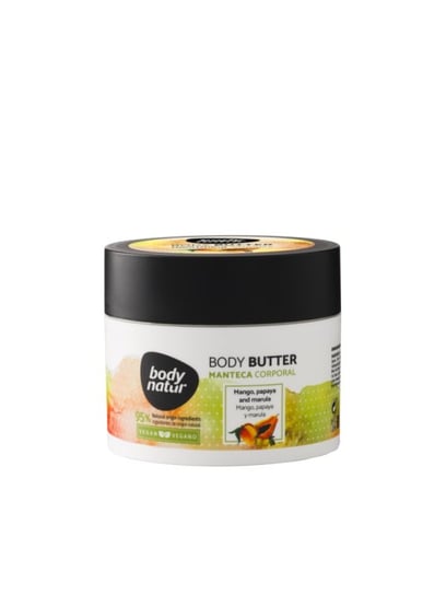 Крем-масло для тела с папайей, манго и марулой 200мл Body Natur Body Butter