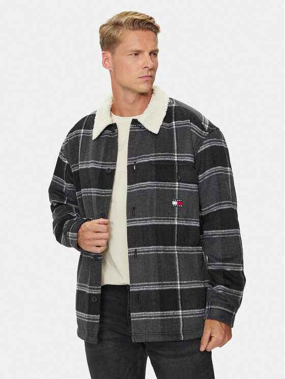 

Переходная куртка regular fit Tommy Jeans, черный