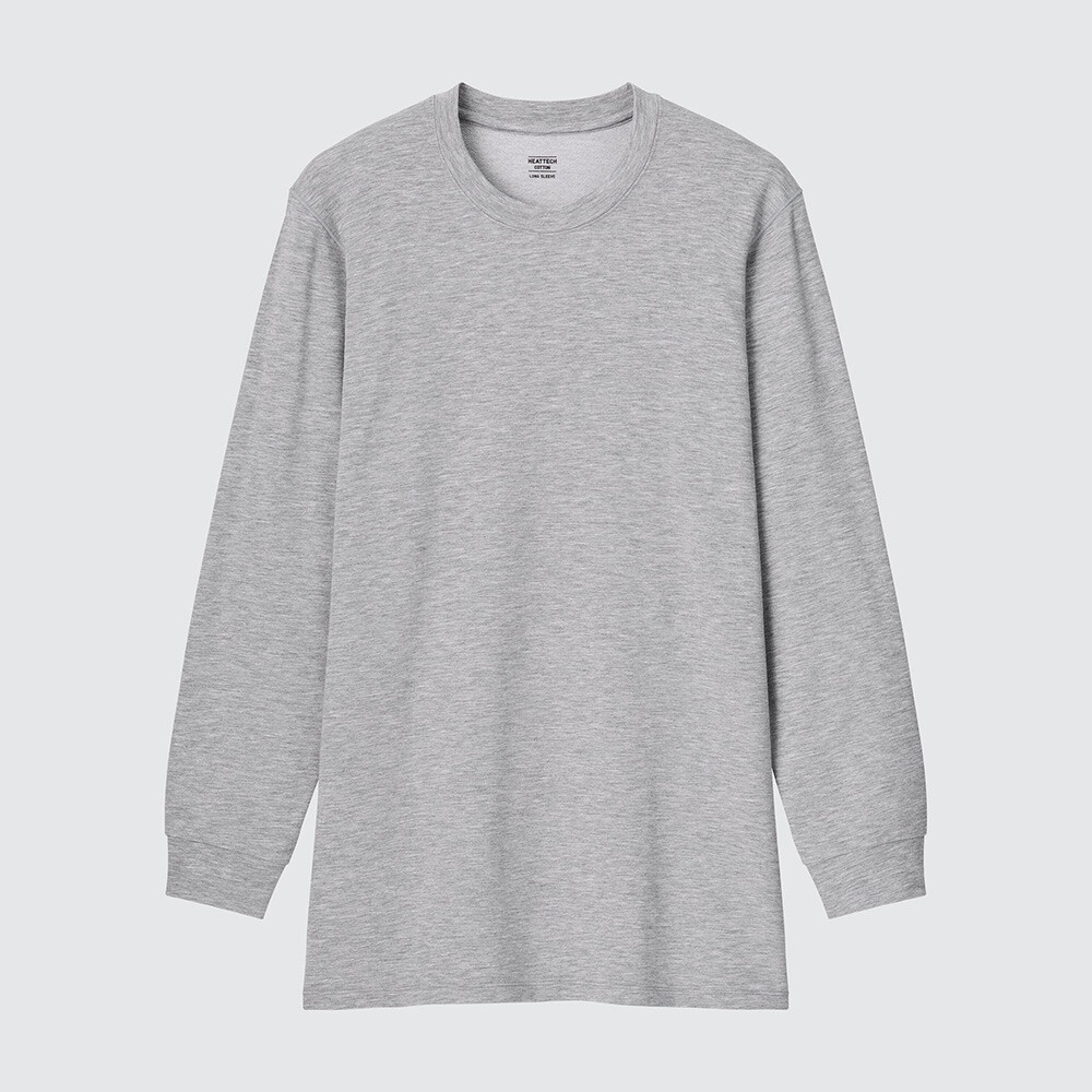 

Футболка Uniqlo Duoshuan HEATTECH мужская, серый