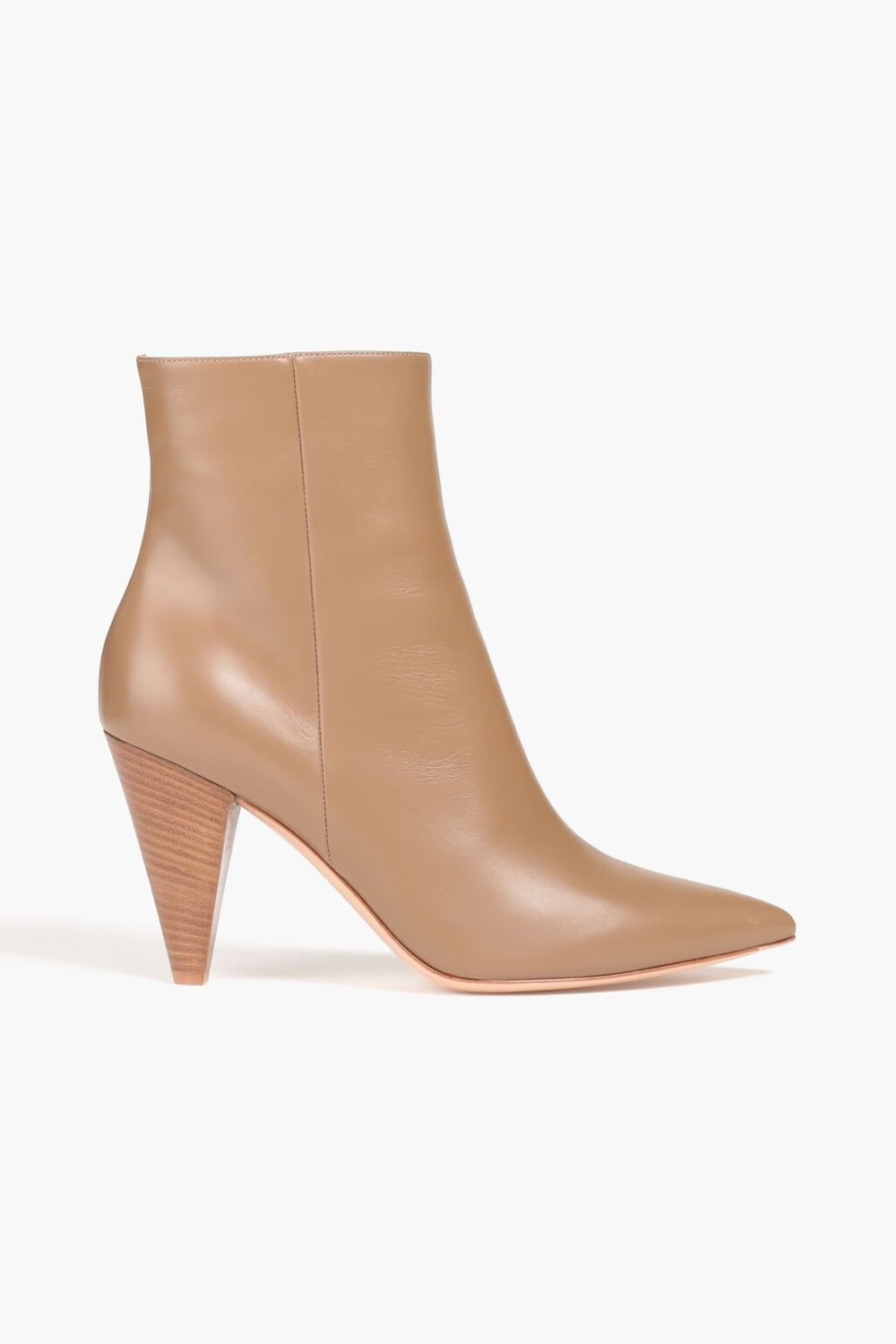 

Кожаные ботильоны Gianvito Rossi, песок
