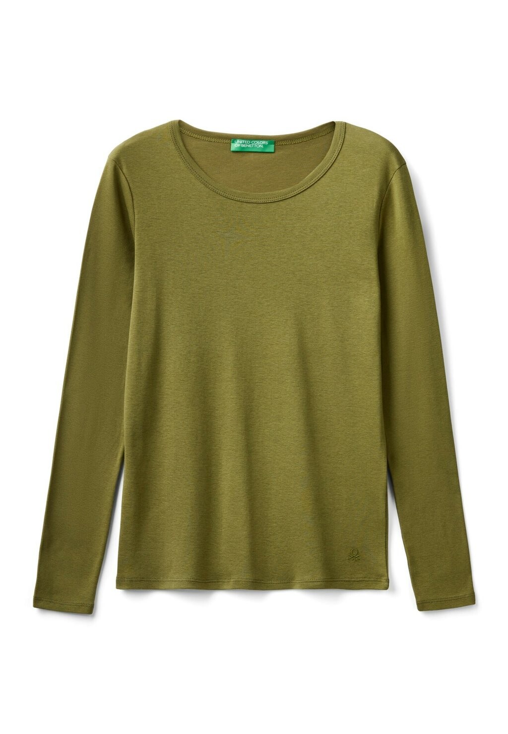 

Топ с длинными рукавами United Colors of Benetton, зеленый