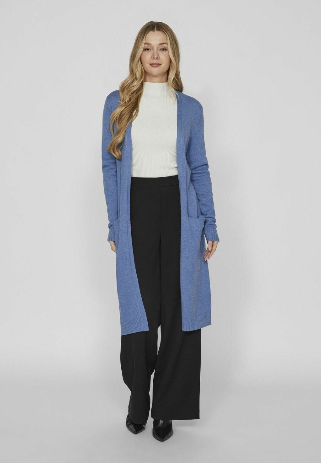 

Кардиган VIRIL LONG CARDIGAN VILA, цвет coronet blue
