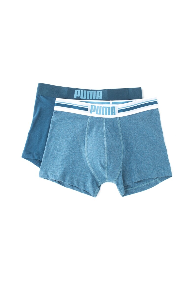 

Боксеры с логотипом на поясе - 2 пары Puma, синий