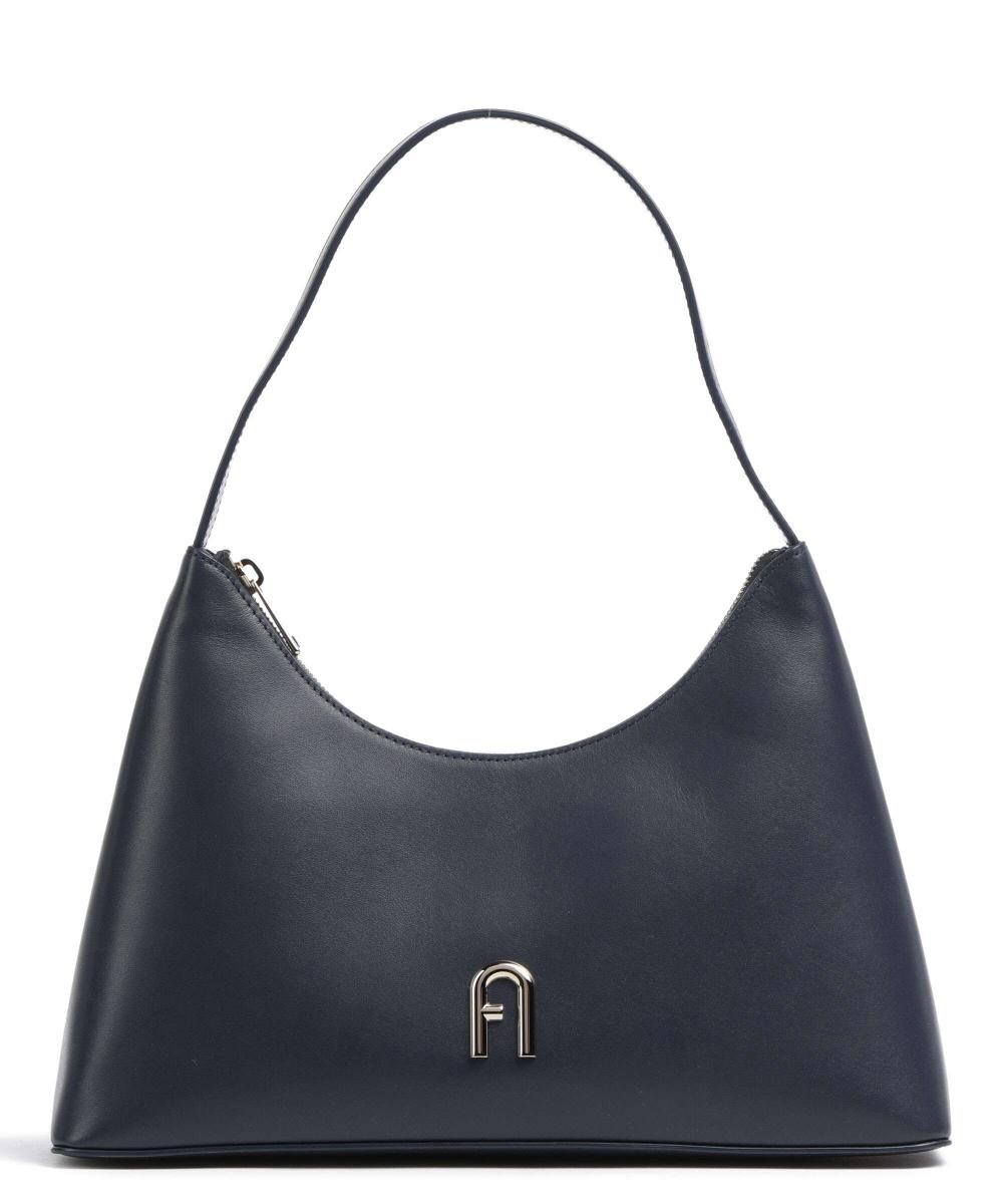 

Кожаная сумка-ведро Diamante S Furla, синий