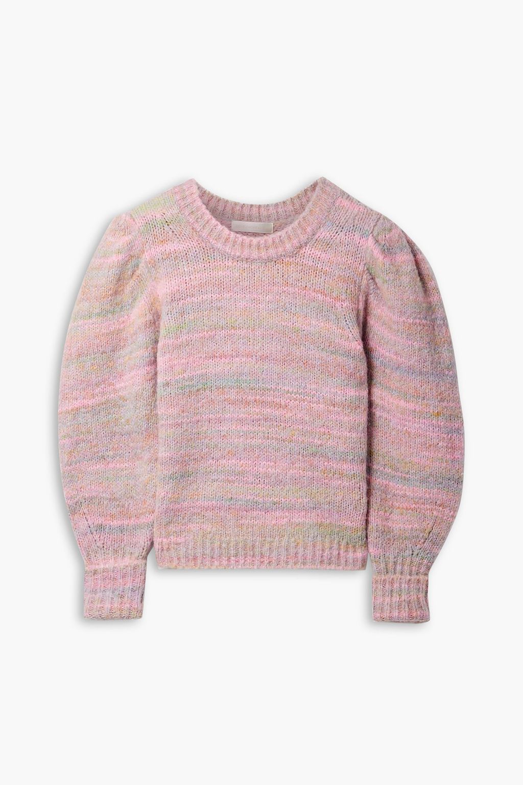 Трикотажный свитер в полоску Водолей LOVESHACKFANCY, розовый