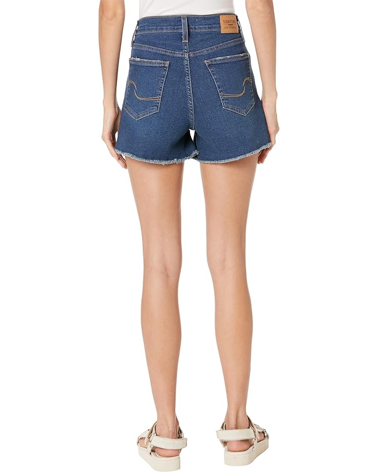 Шорты Signature by Levi Strauss & Co. Gold Label Heritage High-Rise 3 Shorts, цвет Heavenly Blue