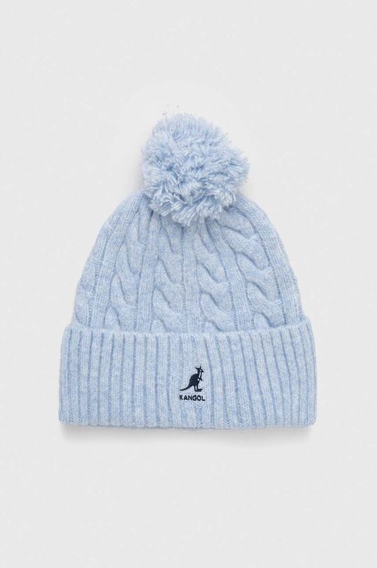 

Шапка из смесовой шерсти Kangol, синий