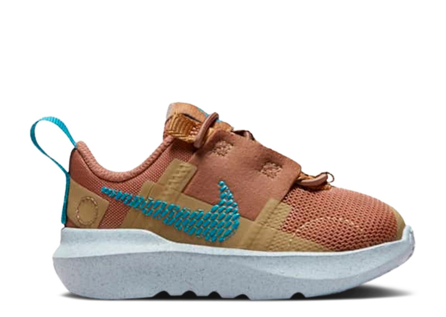 

Кроссовки Nike Crater Impact Td 'Mineral Clay Laser Blue', коричневый