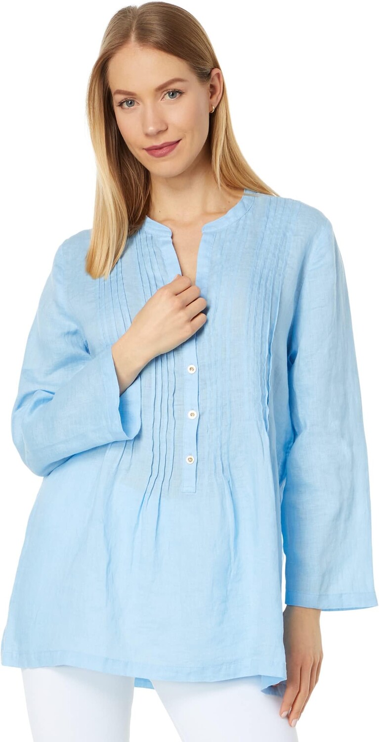 

Сарасота Туника Lilly Pulitzer, цвет Frenchie Blue