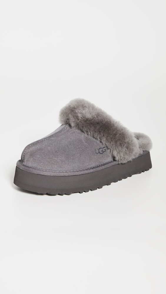 

Балетки UGG Disquette Slippers, угольный