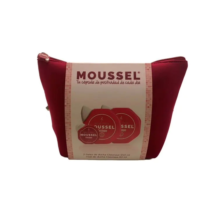 Косметичка Neceser Classique Gel Moussel, Set 3 productos + Neceser