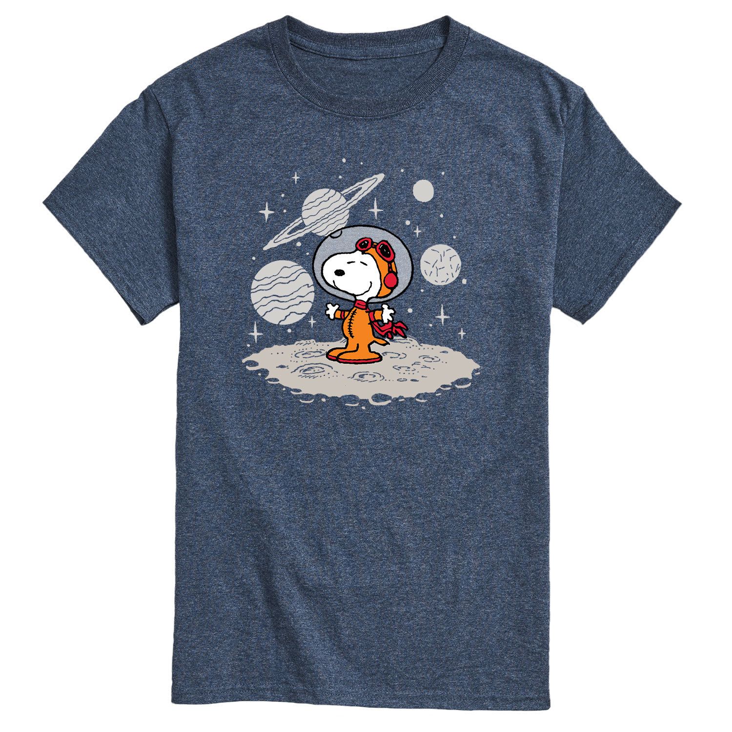 

Мужская футболка Peanuts Planet Starfield Licensed Character