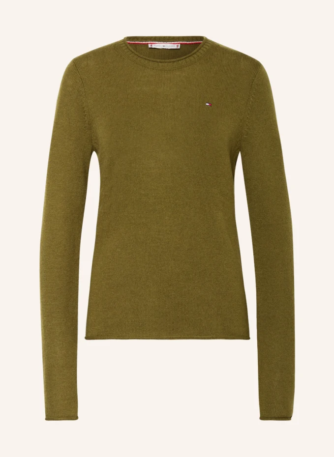 

Пуловер Tommy Hilfiger, зеленый