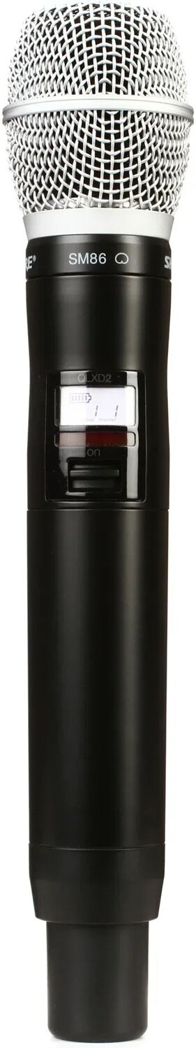 

Беспроводной ручной микрофонный передатчик Shure QLXD2/SM86 — диапазон V50