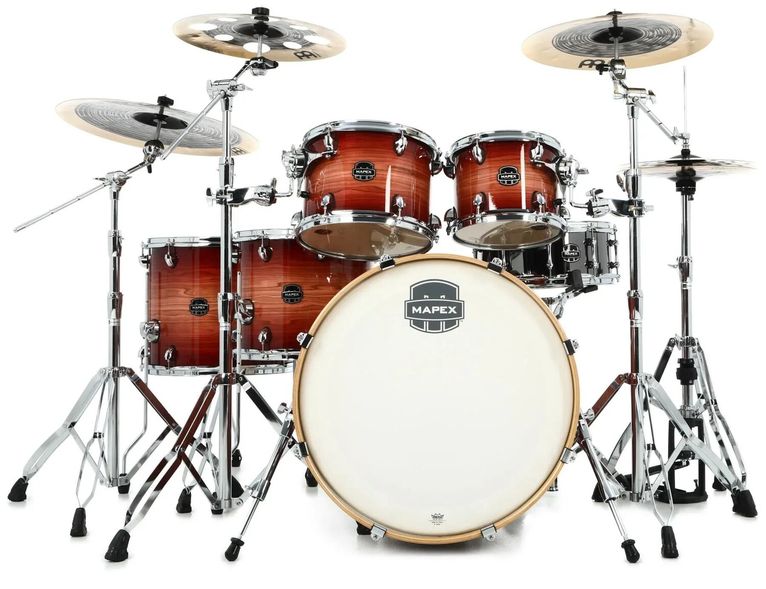 

Набор из 6 предметов Mapex Armory Studioease Fast Tom Shell — Redwood Burst