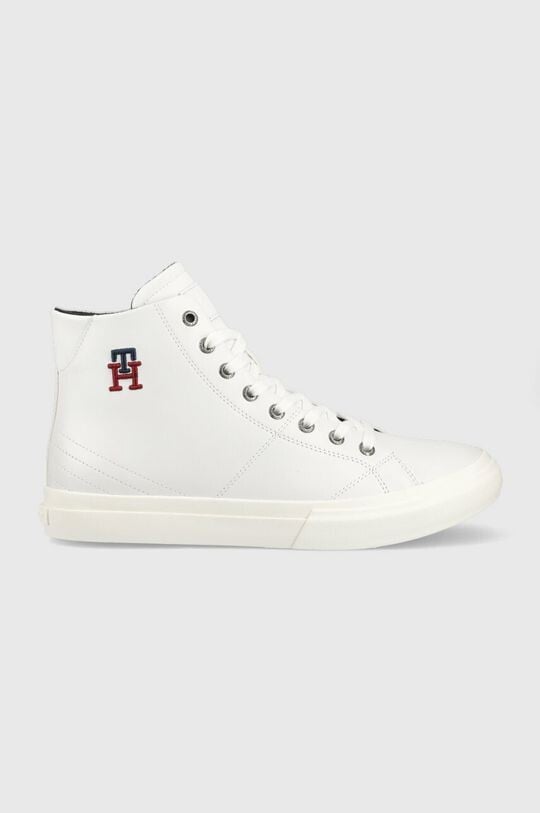 

Кроссовки TH HI VULC STREET LEATHER Tommy Hilfiger, белый