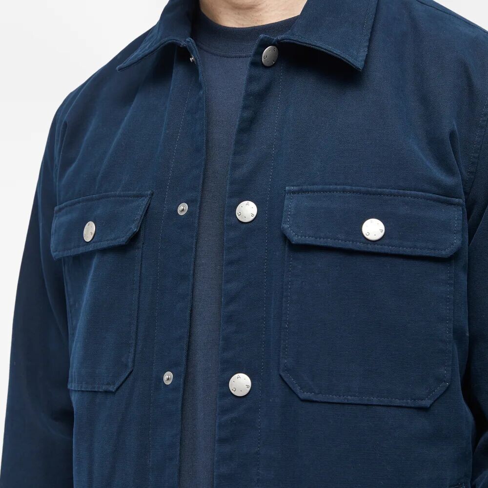 

A.P.C. Утепленная рабочая куртка alex, синий