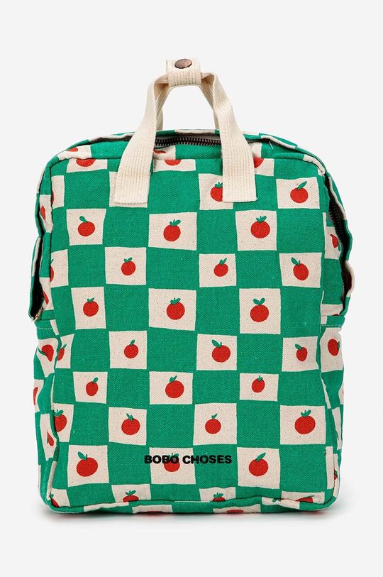 Bobo Choses Детский рюкзак, зеленый детский школьный рюкзак с зеленым помидором bobo choses