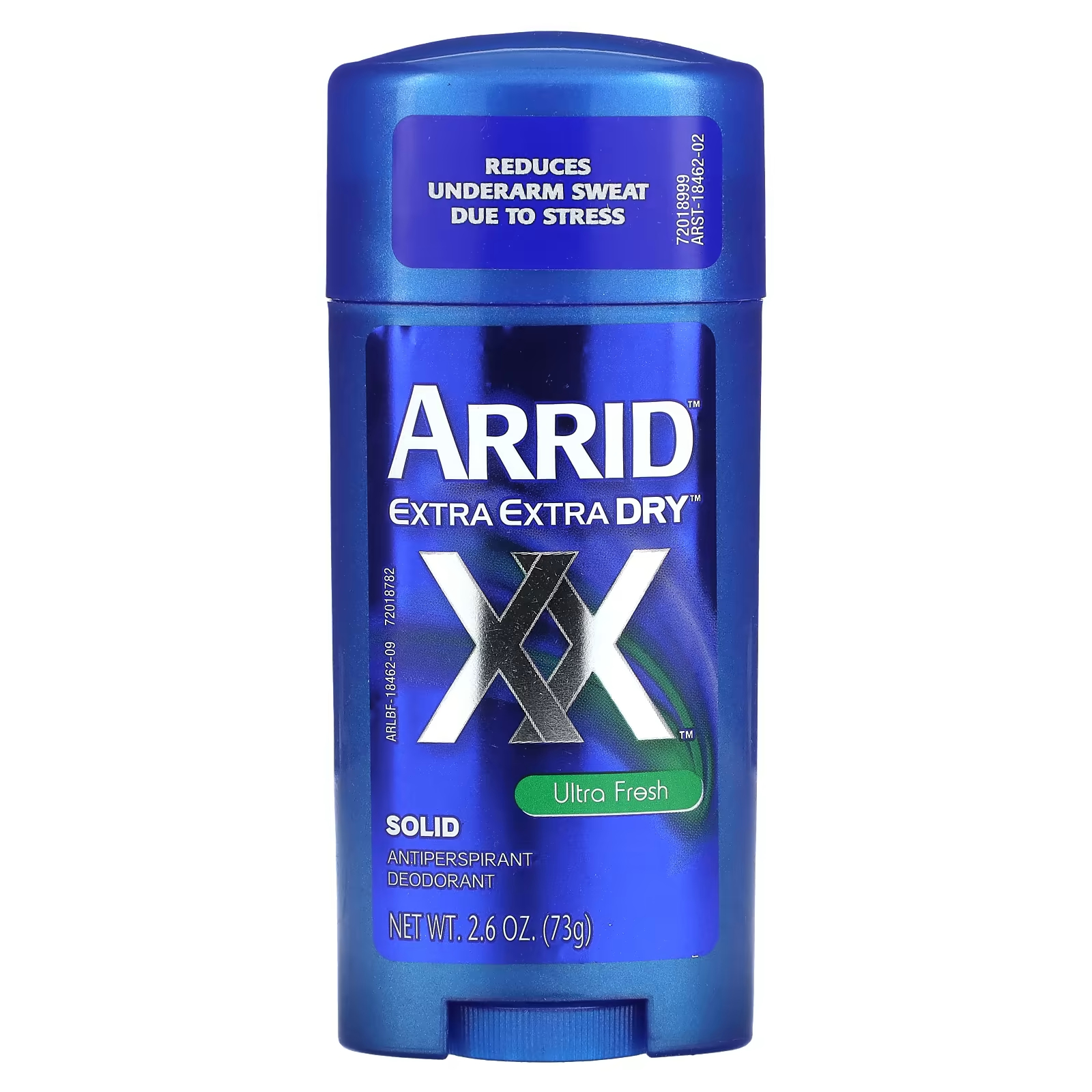 Дезодорант-антиперспирант твердый Arrid Extra Dry XX Ultra Fresh arrid extra extra dry xx твердый дезодорант антиперспирант прохладный душ 73 г 2 6 унции