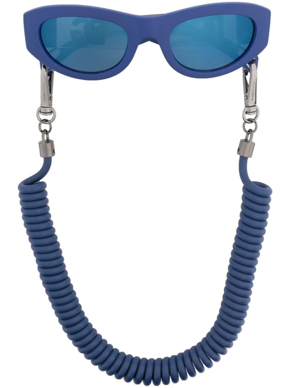 

Dolce & Gabbana Eyewear солнцезащитные очки с логотипом, синий