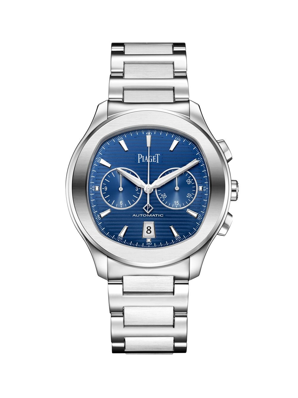 

Часы Polo S с хронографом из нержавеющей стали Piaget, синий
