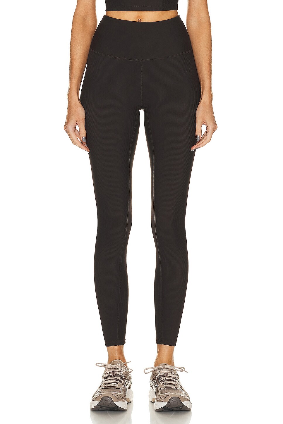 

Леггинсы Varley Lets Move Rib High Legging, цвет Chocolate Torte