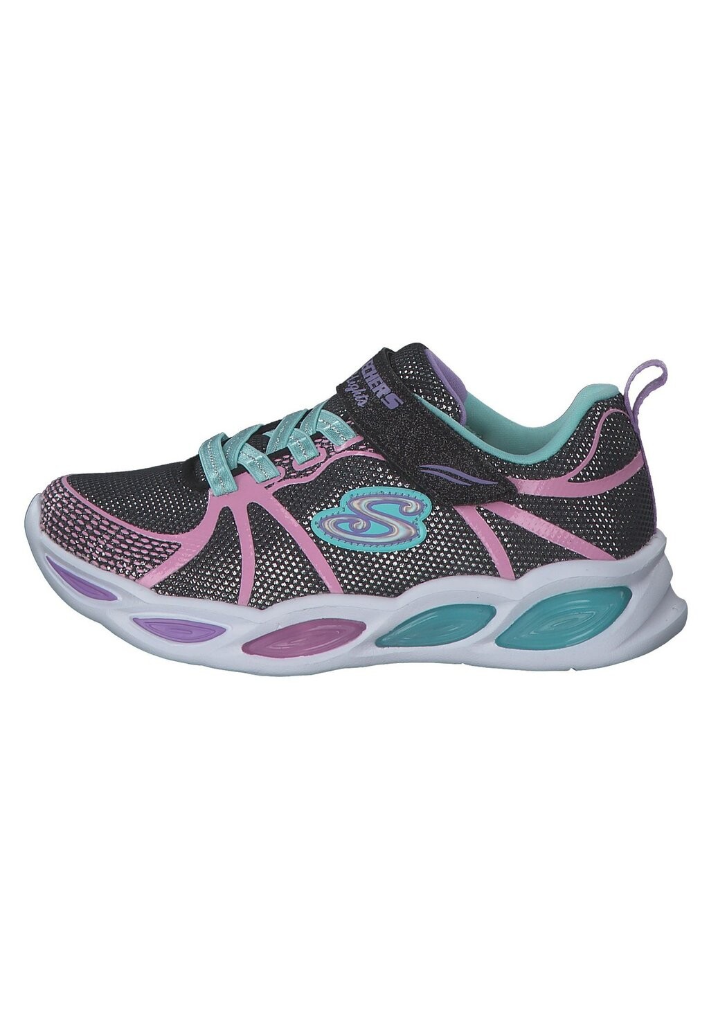

Кроссовки низкие Skechers, цвет bkmt black mint