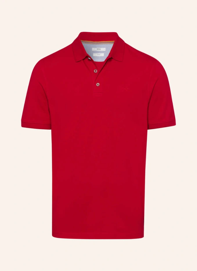 Рубашка-поло из пике style pete Brax, красный