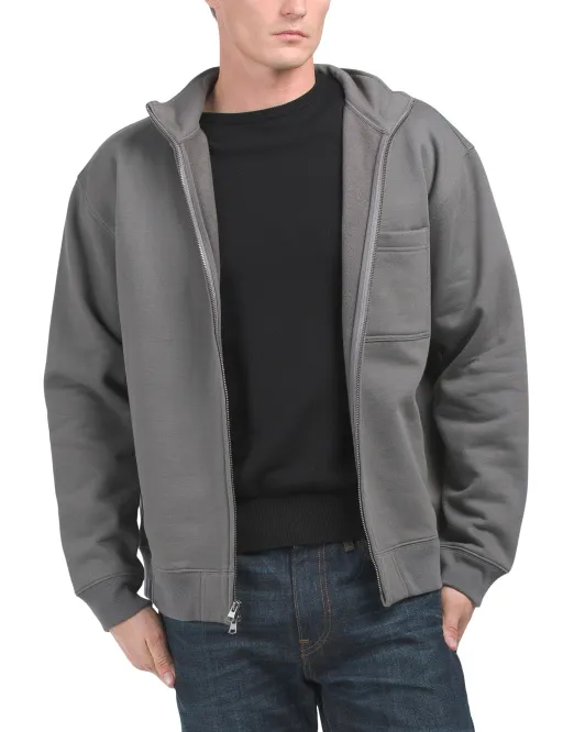 

Флисовая куртка Vince, цвет Pewter