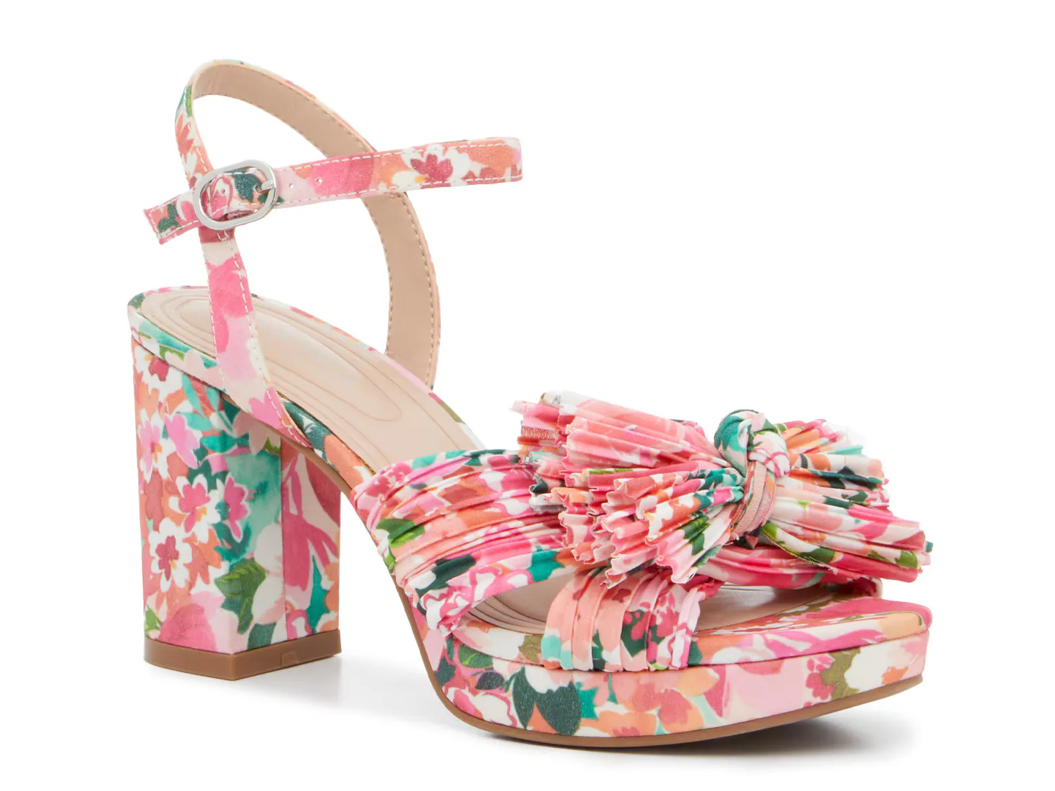 

Сандалии Heather Sandal Kelly & Katie, цвет rosepink_green_whitefloralprint