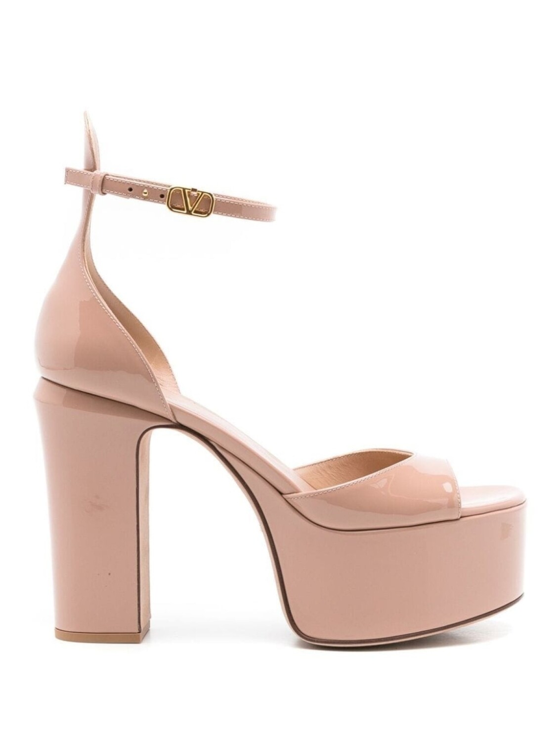 

Valentino Garavani босоножки на платформе, нейтральный цвет