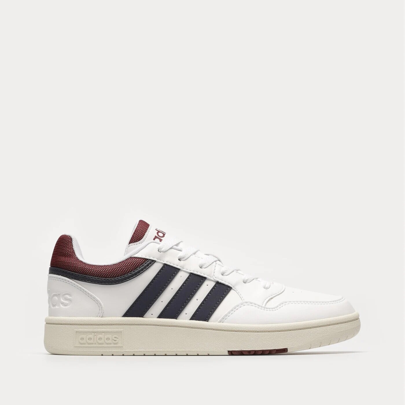 

Кроссовки Adidas Hoops 3.0, белый / черный
