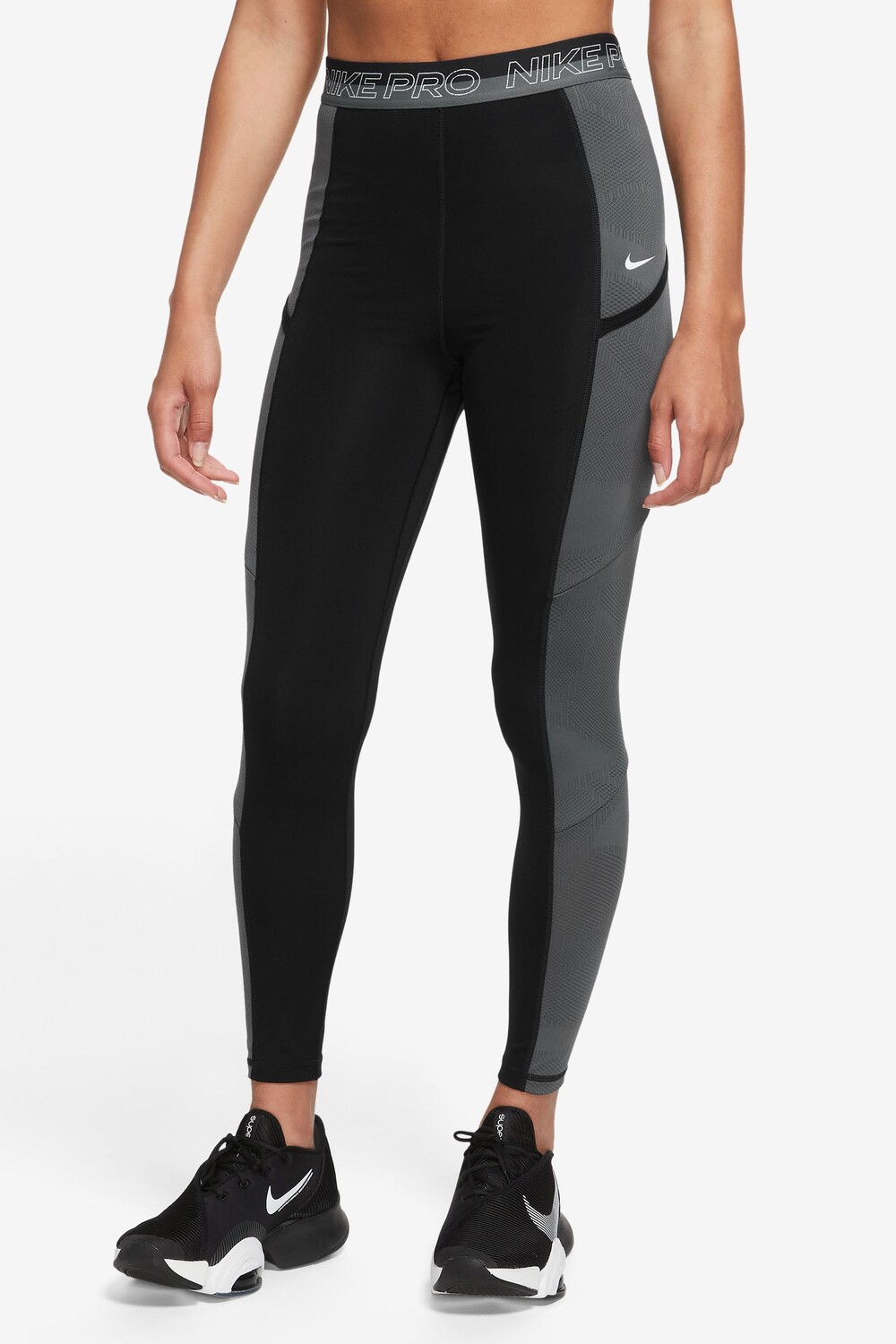 

Леггинсы Pro Dri-FIT длиной 7/8 с завышенной талией Nike, черный