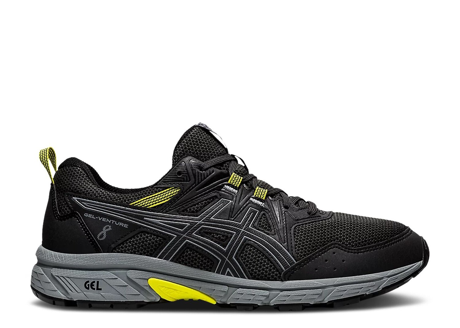 

Кроссовки ASICS Gel Venture 8 'Graphite Grey Yellow', серый