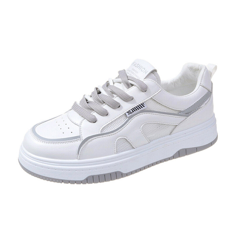 

Кеды, скейтборд обувь женская низкая Modern Belle, цвет White Gray