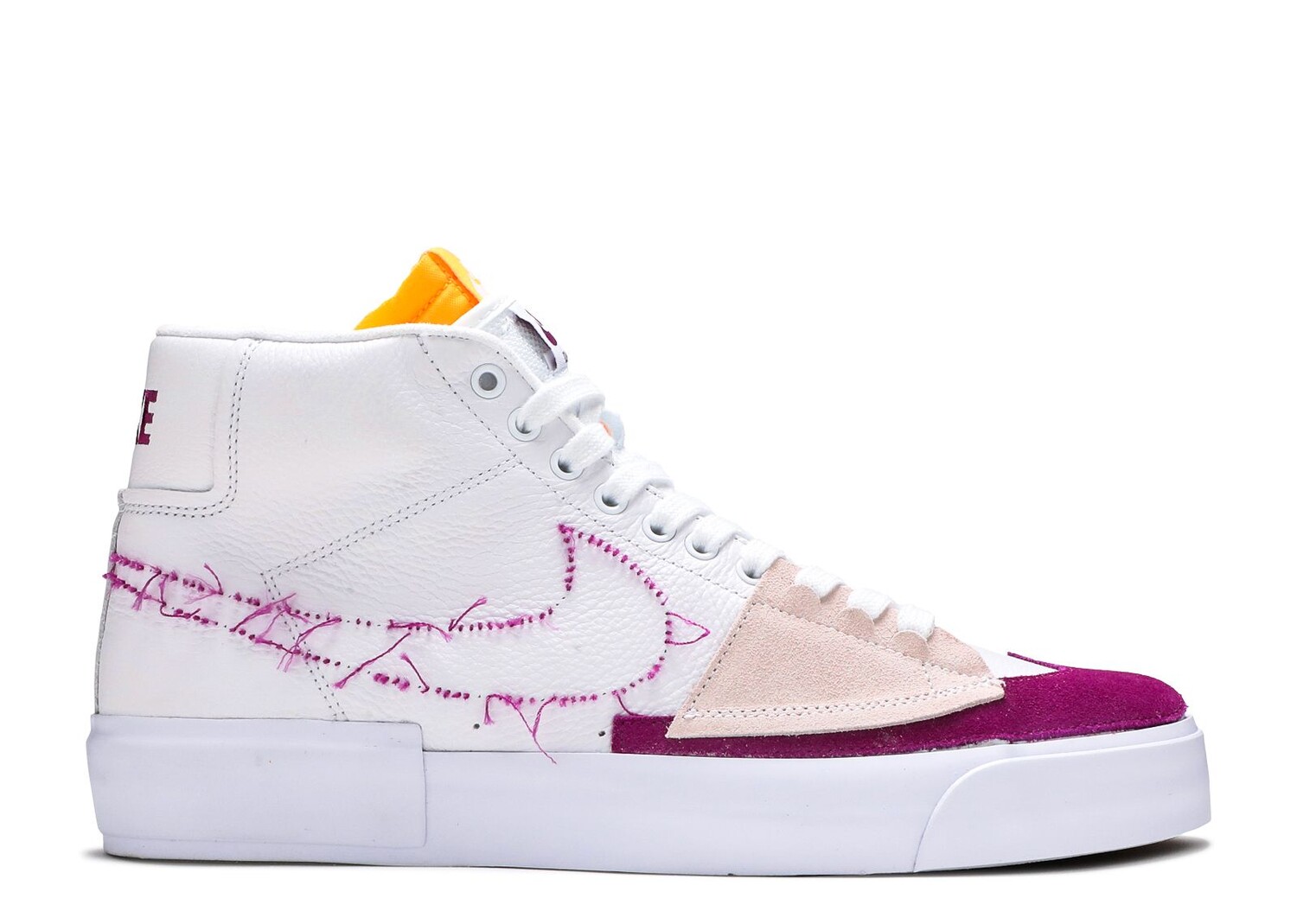 

Кроссовки Nike Zoom Blazer Mid Edge Sb 'White Viotech', белый