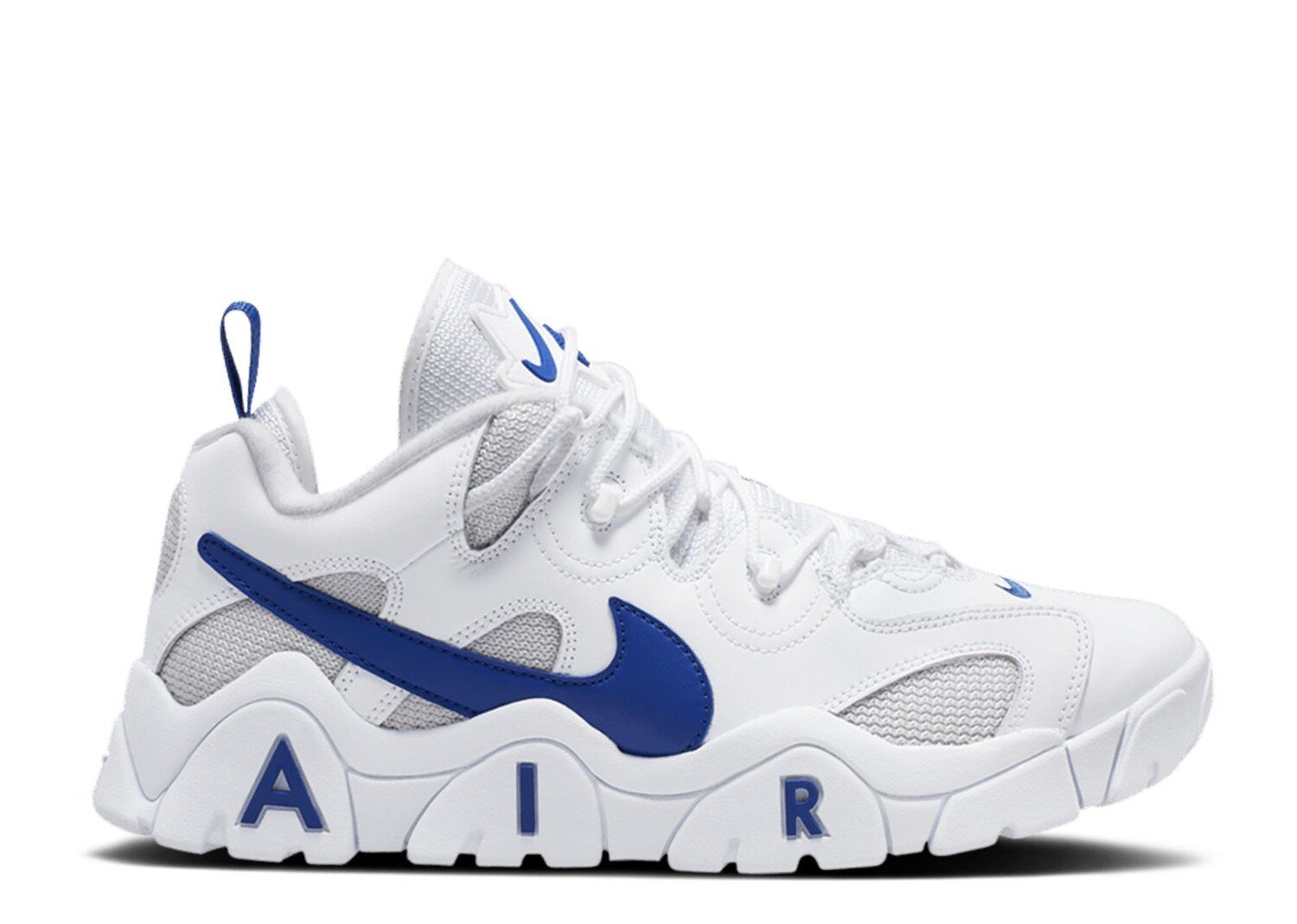 

Кроссовки Nike Air Barrage Low 'White Blue', белый, Белый;серый