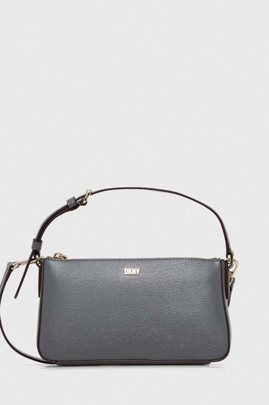 Кожаная сумочка Дкны DKNY, серый