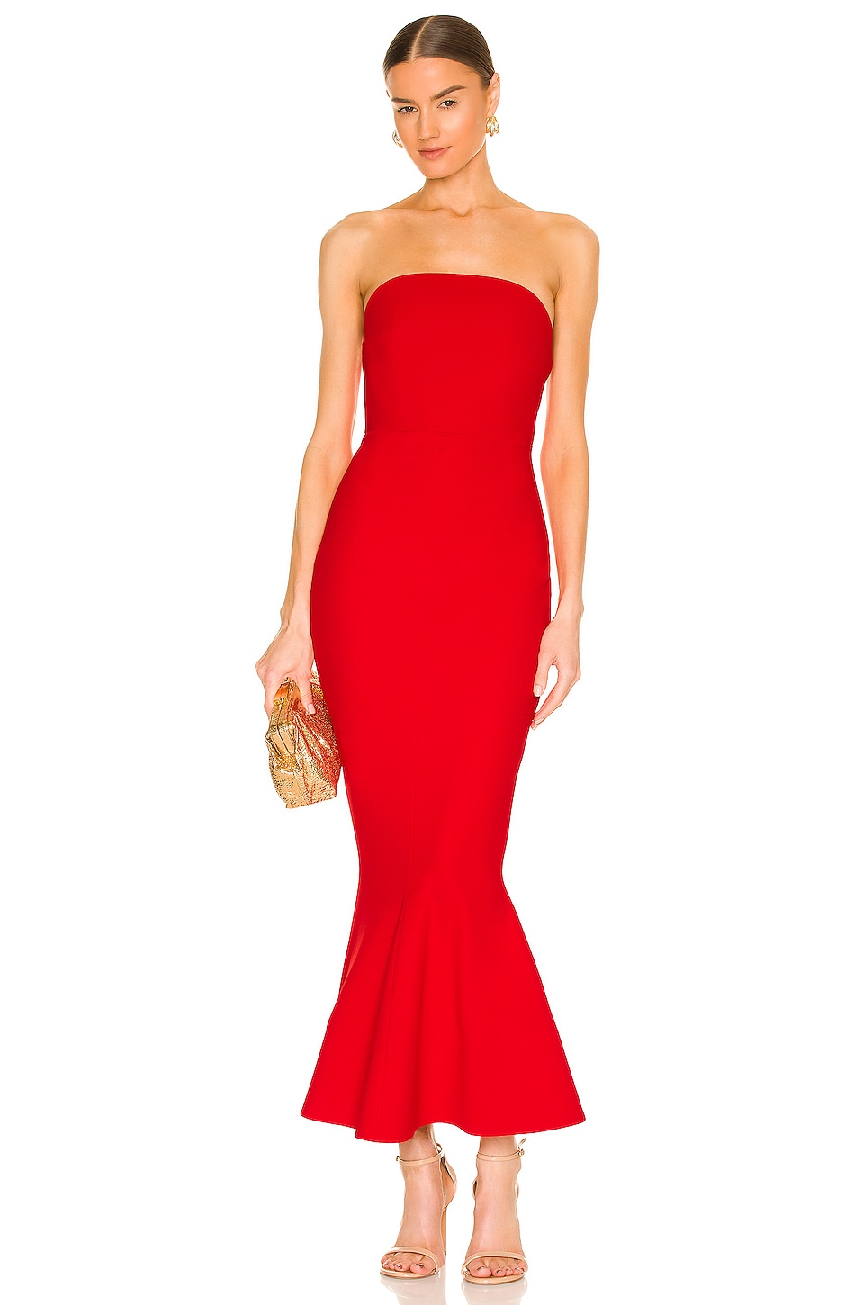 Платье миди SOLACE London Amara, красный платье solace london 7212200147
