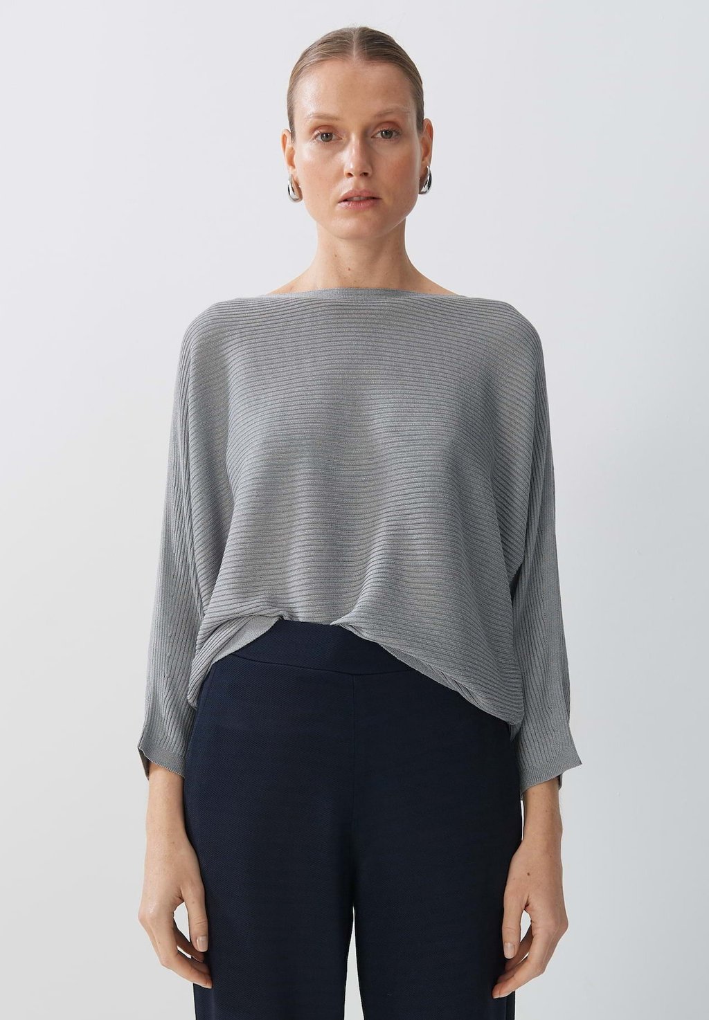 Вязаный свитер TIKKY someday., цвет dove grey