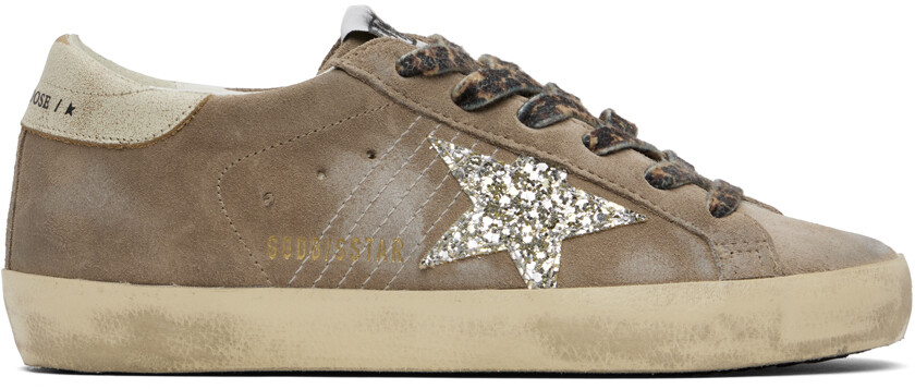 

Классические кроссовки Golden Goose Taupe Super-Star