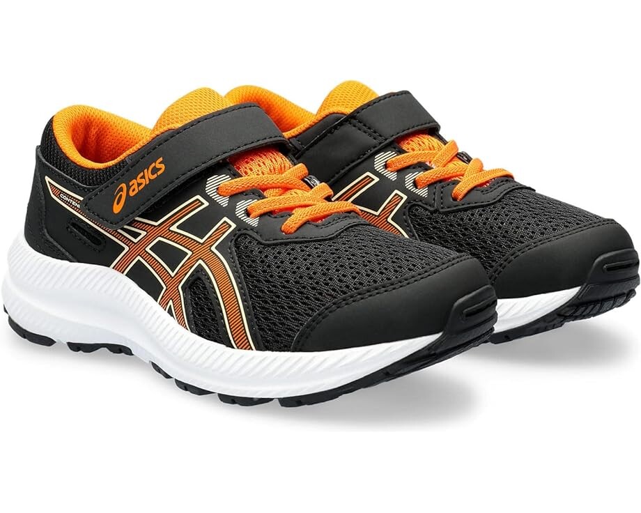

Кроссовки Asics Contend 8 PS, цвет Black/Bright Orange