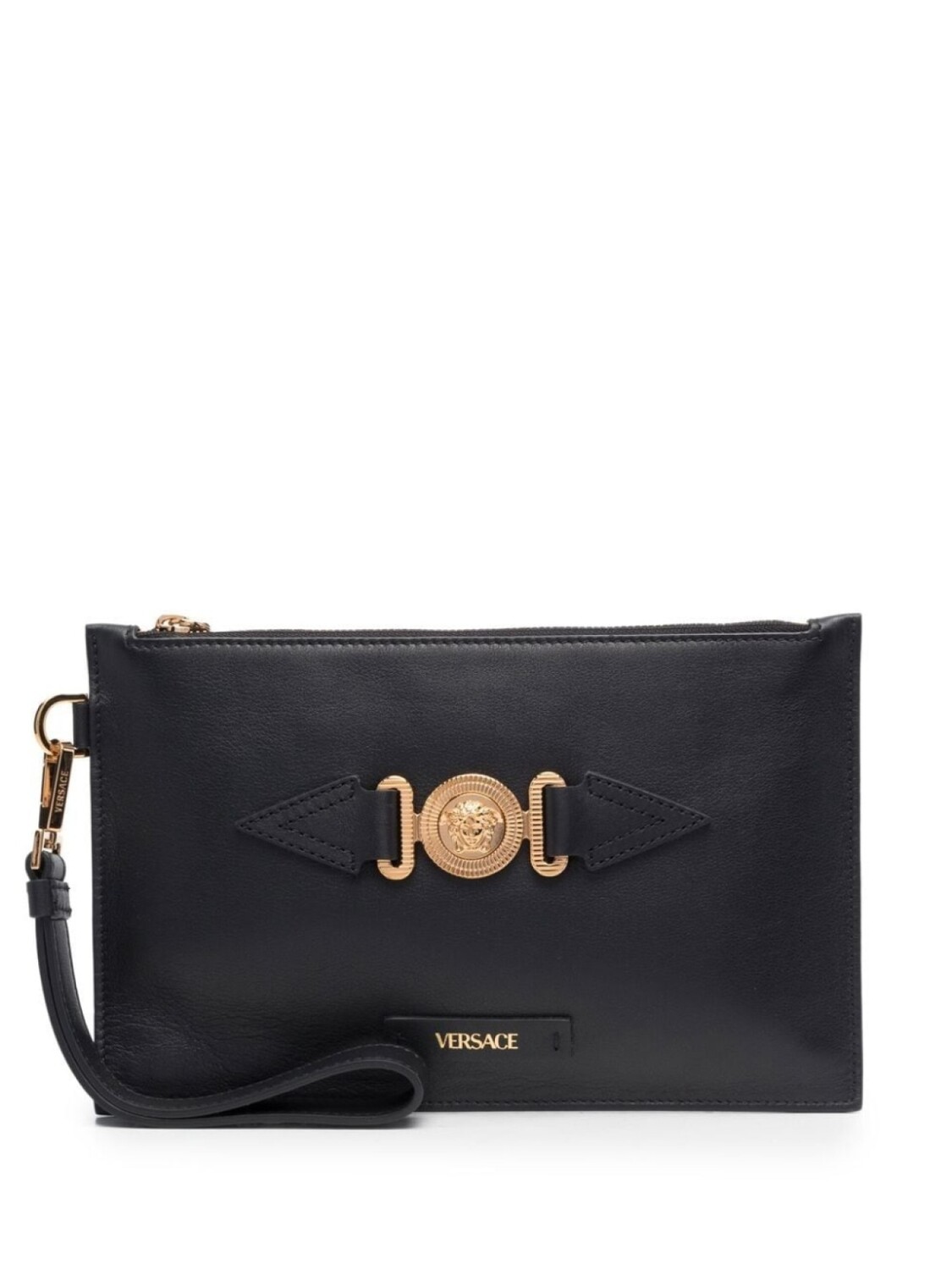 

Versace маленький клатч с декором Medusa Biggie, черный