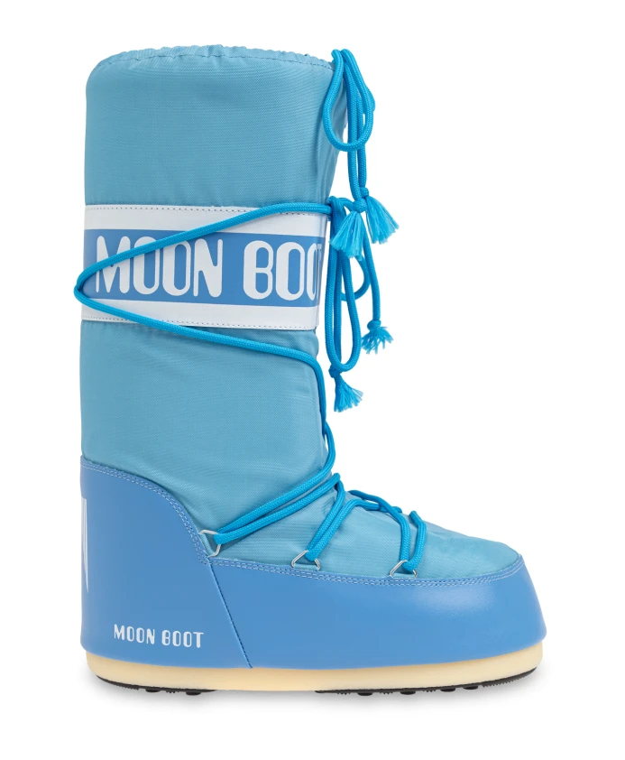 

Снежные сапоги из нейлона Moon Boot, синий